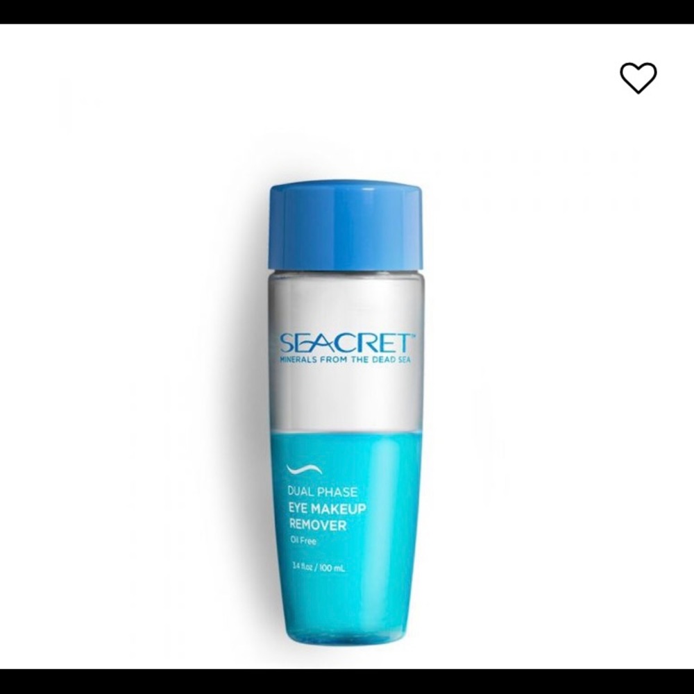 Seacret Dual Phase Eye Makeup Remover 3.4 Fl oz -NEW